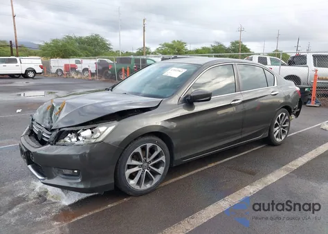 2014 Honda Accord Sport from USA, damaged, VIN 1HGCR2F56EA267762